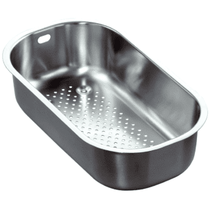 Tálka/szűrő inox