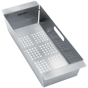 Tálka/szűrő inox