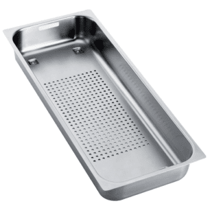 Tálka/szűrő inox